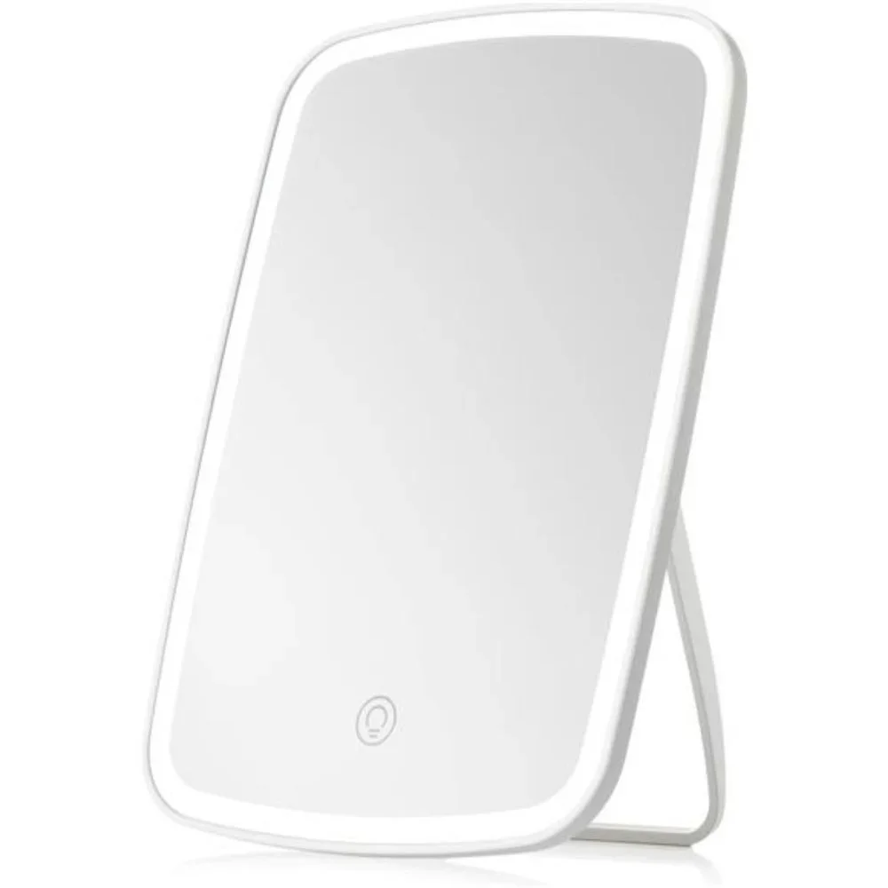 Makeup Mirror Touch Screen Vanity Mirror with LED Brightness Adjustable Portable